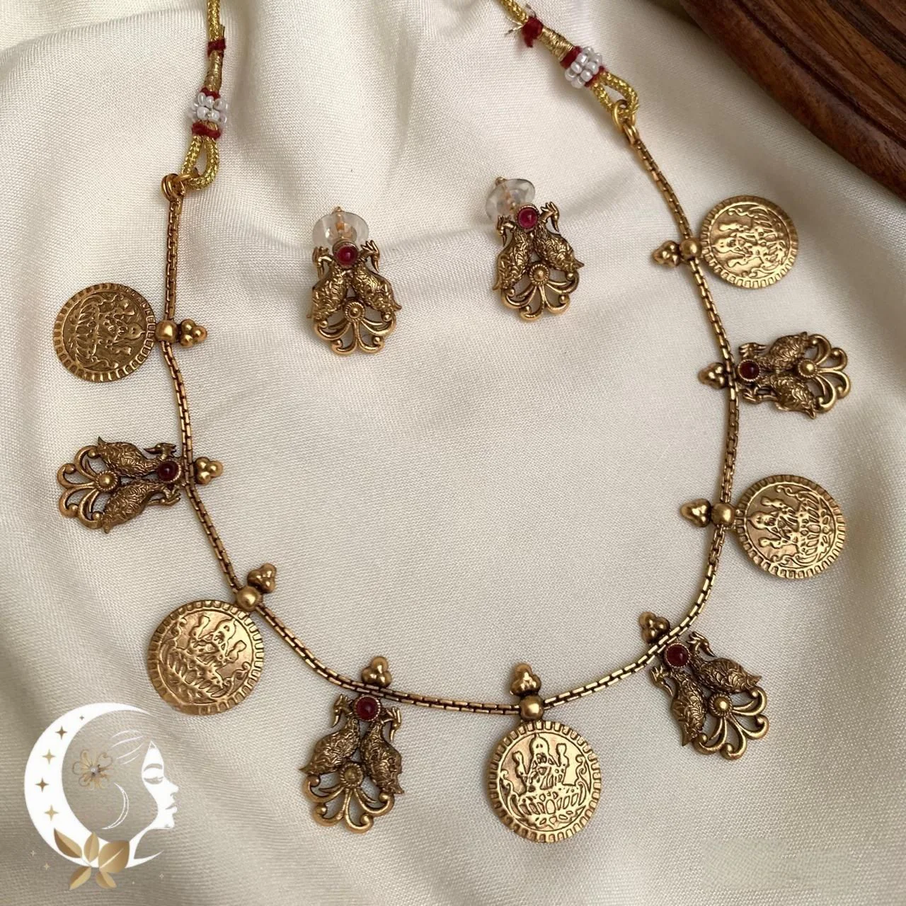 Lakshmi with peacock